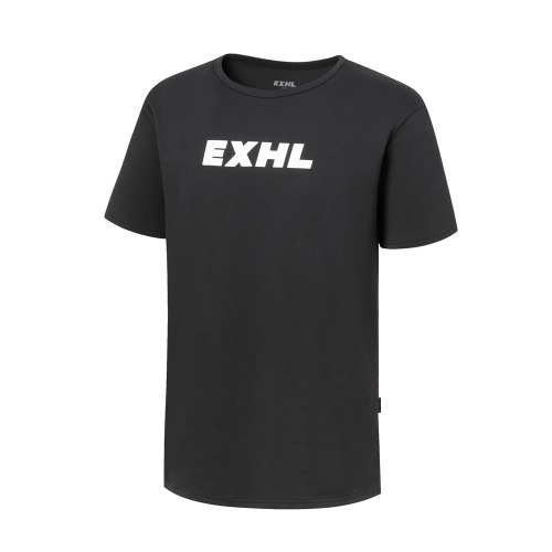 엑스헤일 머슬핏 베이직 로고 티셔츠 EGTS3S001 (블랙)